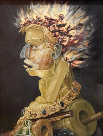 Allégorie du feu - Giuseppe Arcimboldo - Alpha Reproduction