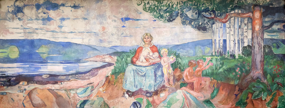 Reproduction du tableau « Alma mater - Edvard Munch » par Alpha Reproduction en peinture à l’huile