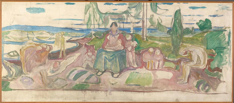 Альма матер - Эдвард Мунк