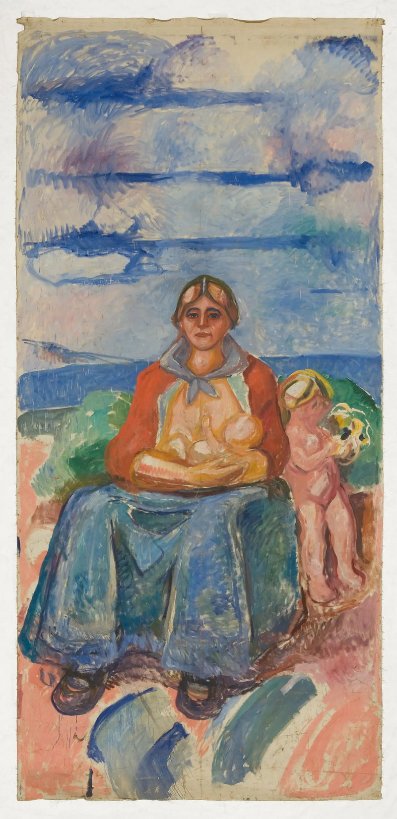 Альма Матер: центральная часть - Эдвард Мунк