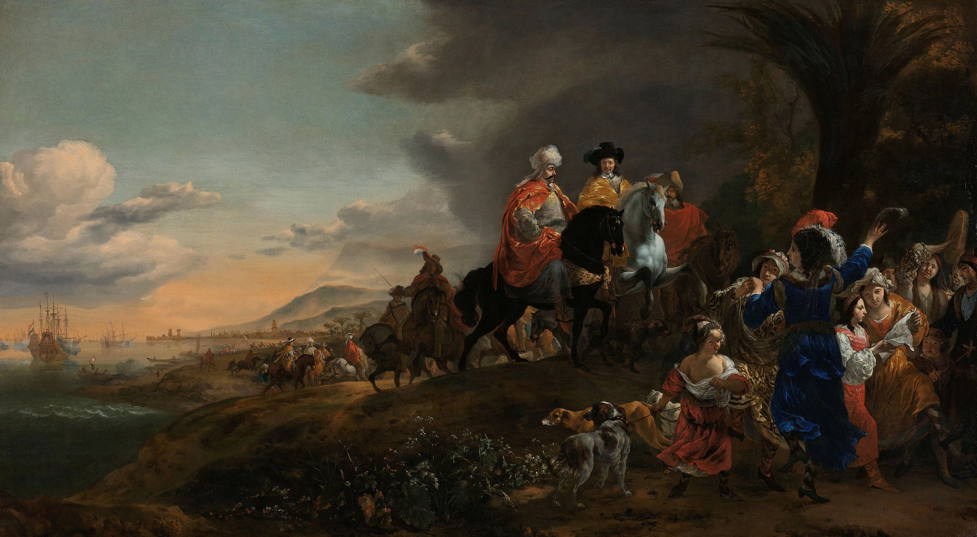 L'ambassadeur des Pays-Bas en route pour Ispahan - Jan Baptist Weenix