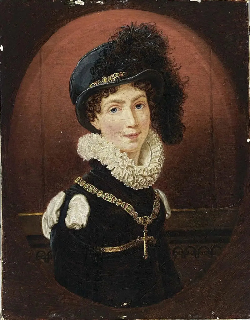 Амели де Лойтенбург, будущая императрица Бразилии (1812-1873) - Йозеф Карл Штилер