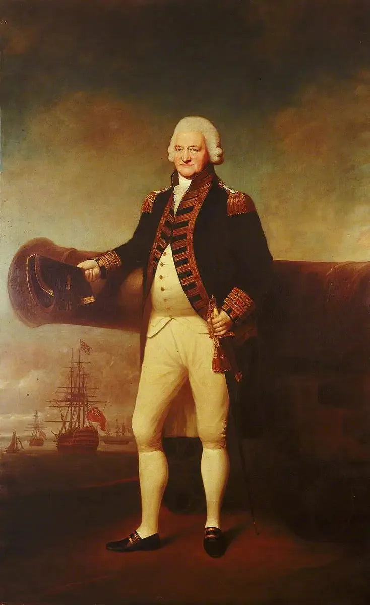 Адмирал сэр Чарльз Сондерс (ок. 1713?-1775) - Джошуа Рейнольдс