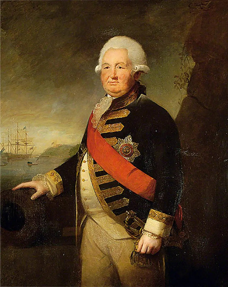 Адмирал сэр Эдвард Хьюз (1720–1794) - Джошуа Рейнольдс