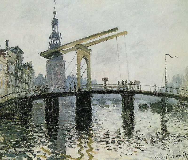 Амстердам, Мост - Клод Моне