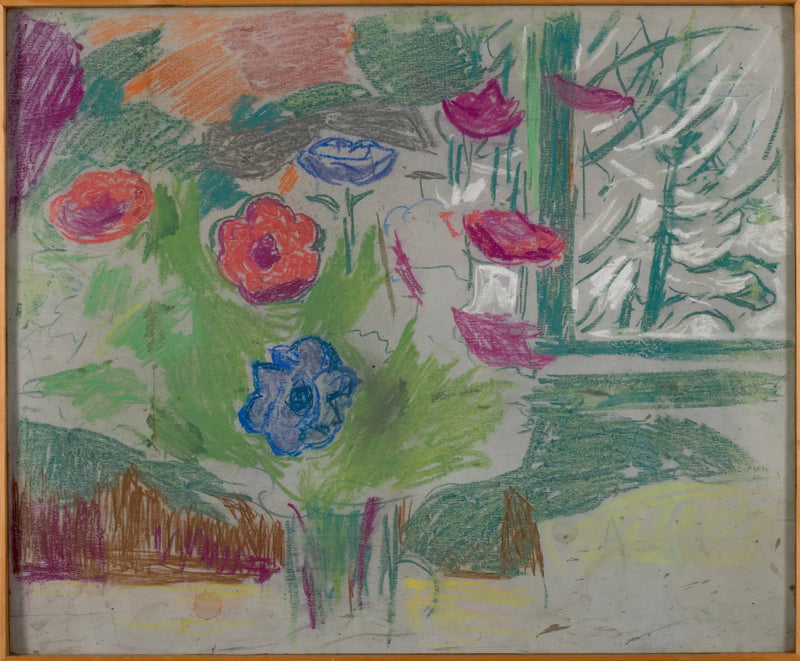 Анемоны - Эдвард Мунк