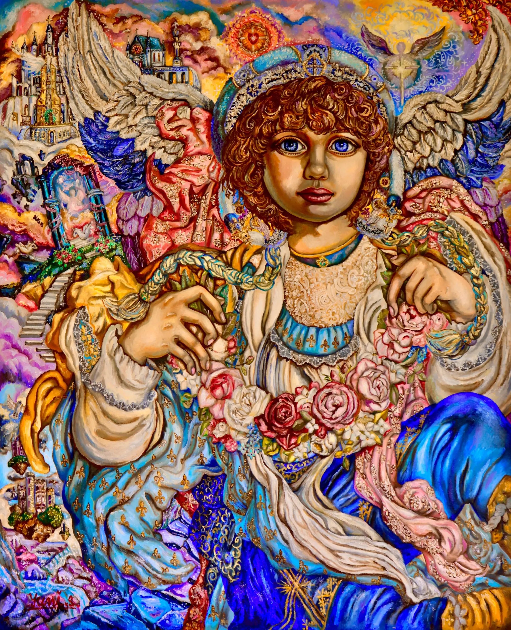 Angel Abel - Yumi Sugai Reproductions de tableaux à la peinture à l’huile