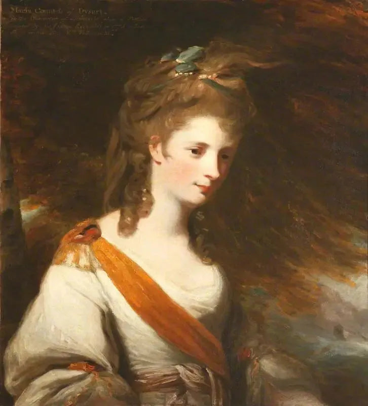Анна Мария Льюис, графиня Дисарт (1745-1804) в роли Мираны (по Рейнольдсу) - Джон Констебл
