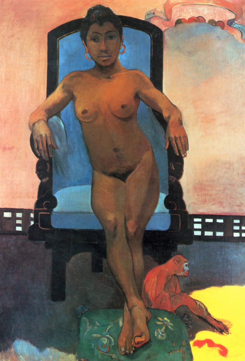 Reproduction du tableau « Annah la Javanaise - Paul Gauguin » par Alpha Reproduction en peinture à l’huile