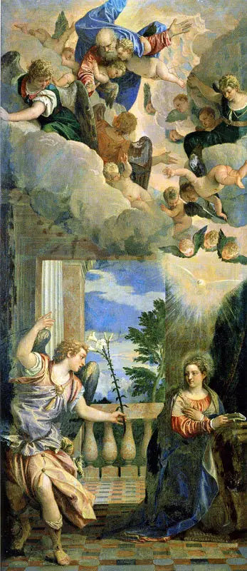 Annonciation - Paul Véronèse - Alpha Reproduction