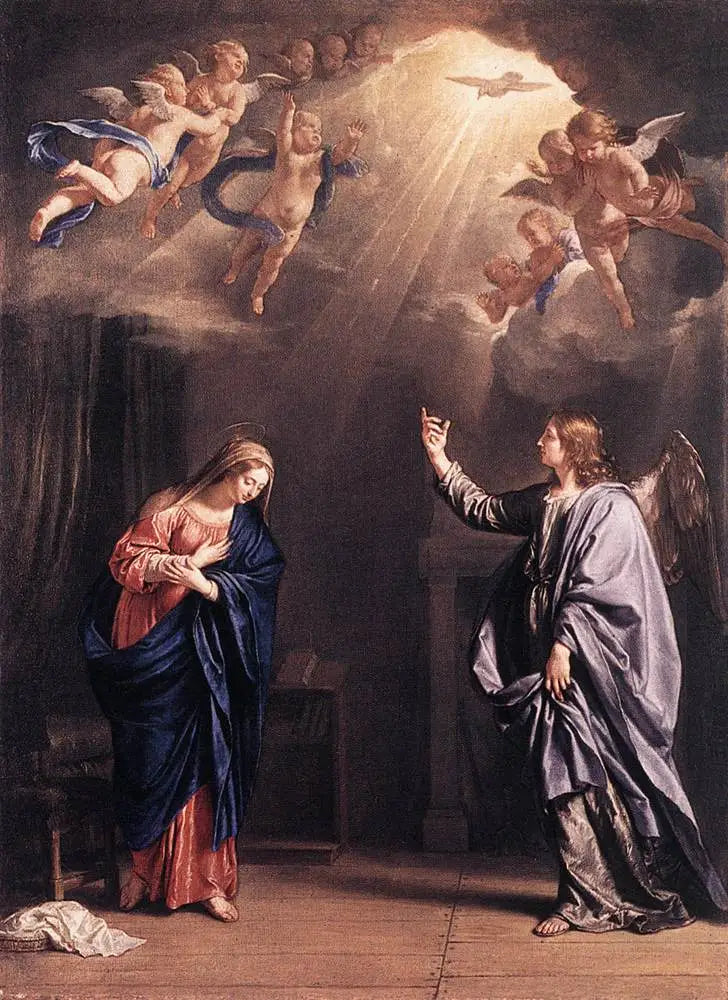 Annonciation - Philippe de Champaigne - Alpha Reproduction