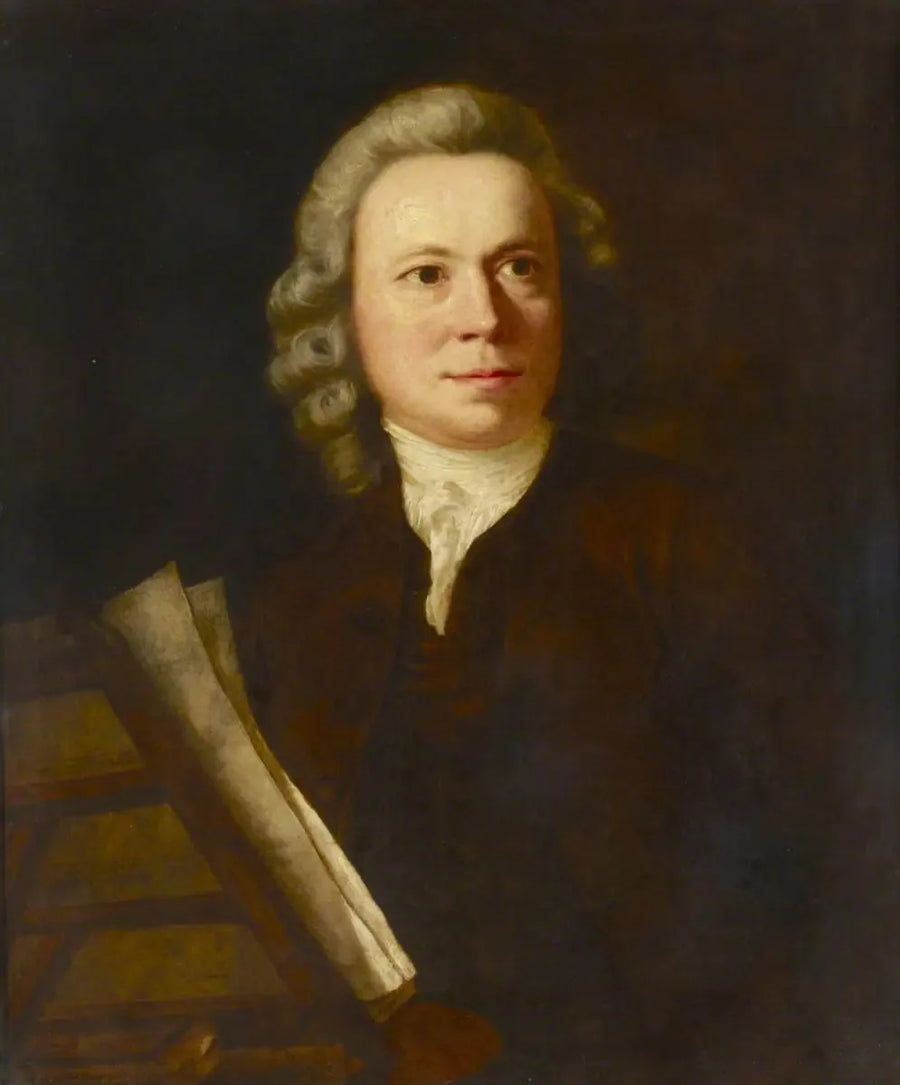 Назван «Йоханн Кристоф Пепуш (1667–1752)» - Джошуа Рейнольдс