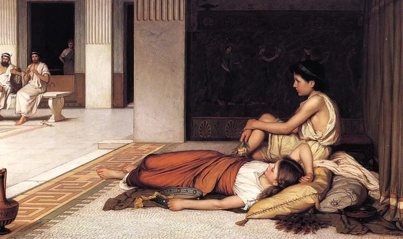 После танца - Джон Уильям Уотерхаус