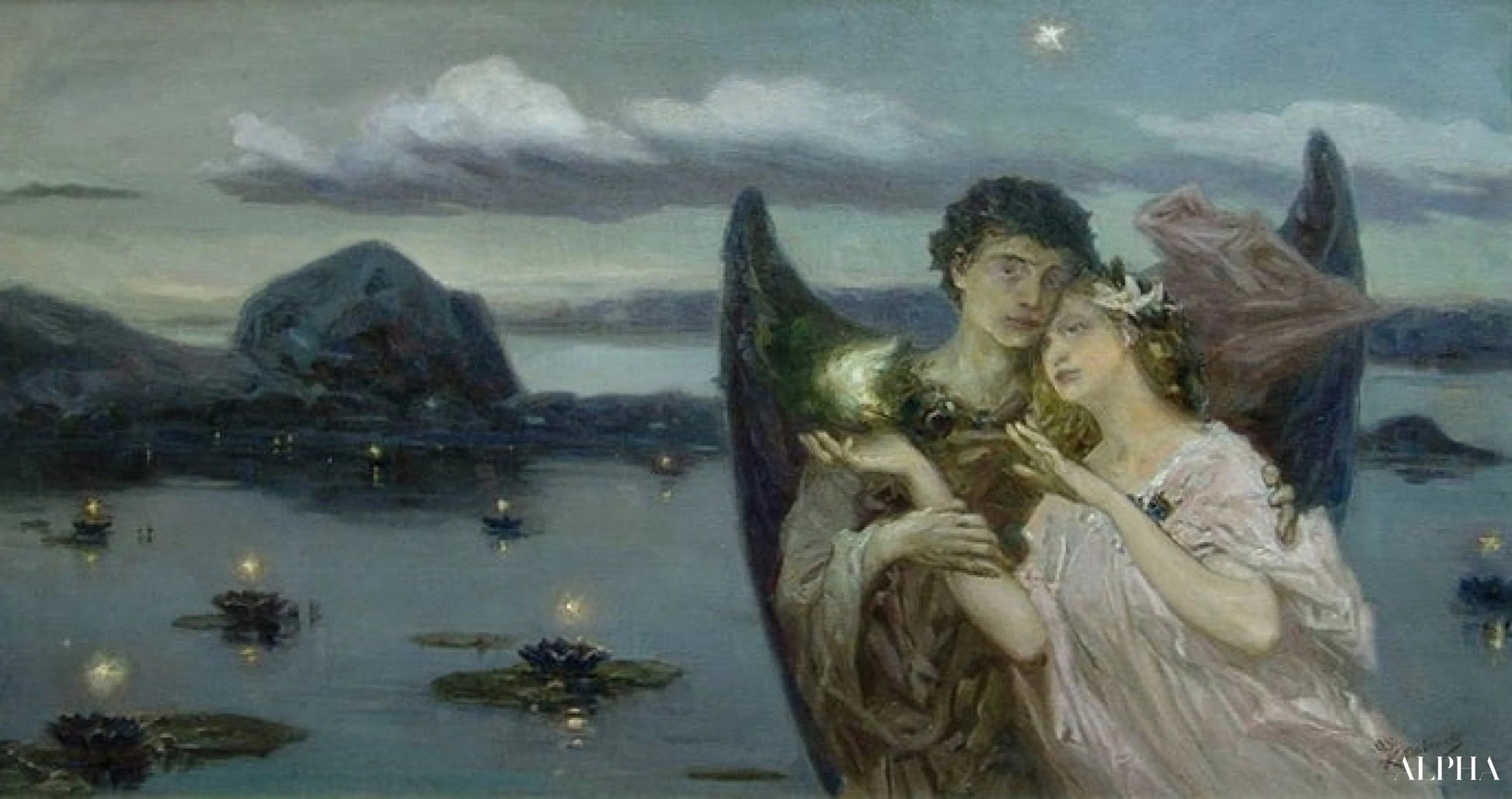 Après la mort - Wilhelm Kotarbiński Reproductions de tableaux à la peinture à l’huile