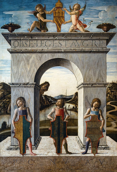 Arc de triomphe du Doge Nicolò Tron - Alvise Vivarini - Alpha Reproduction