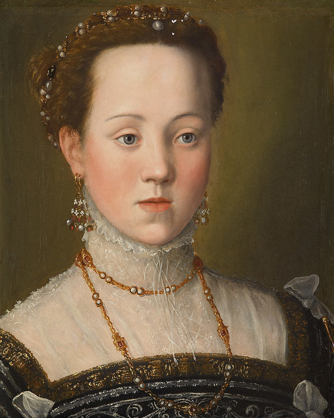 Archduchess Anna (1549-1580) Daughter of Emperor Maximilian II - Giuseppe Arcimboldo - Alpha Reproduction