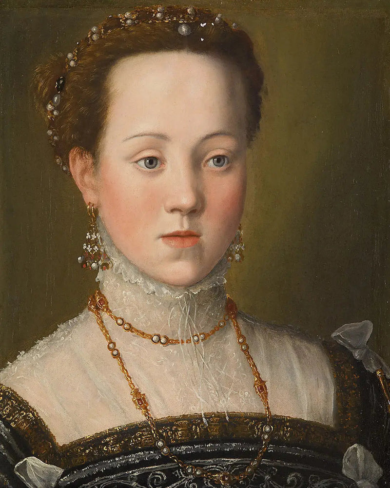 Архиепископ Анна (1549-1580), дочь императора Максимилиана II - Джузеппе Арчимбольдо