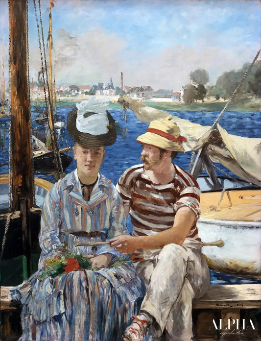 Argenteuil - Edouard Manet - Reproductions de tableaux et peintures haut de gamme