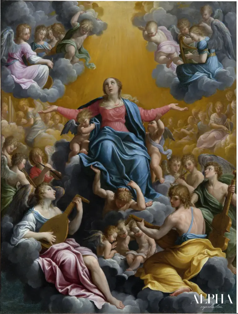 Assomption de Marie - Guido Reni Reproductions de tableaux à la peinture à l’huile