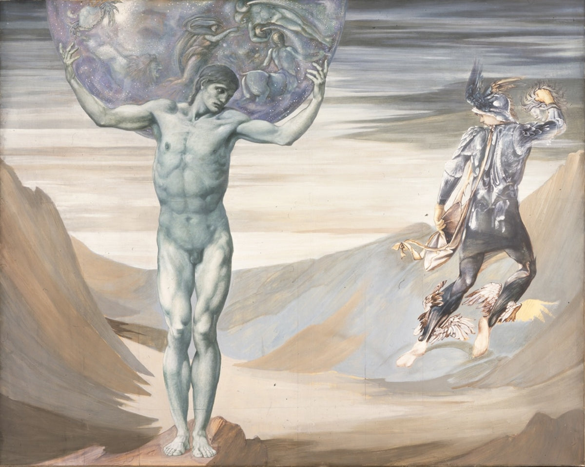 Atlas transformé en pierre - Edward Burne-Jones - Alpha Reproduction