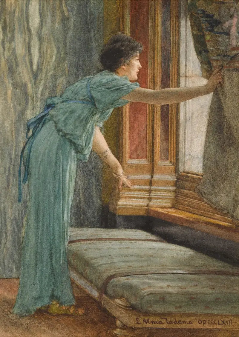 Attente (Impatient) - Lawrence Alma-Tadema - Alpha Reproduction
