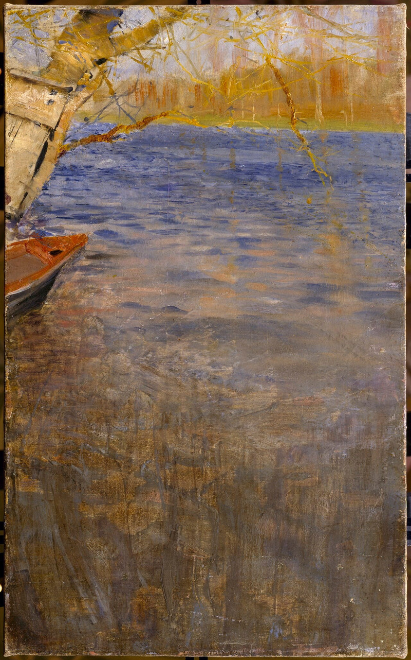 Au bord de la mer. Une journée de printemps - Bruno Liljefors