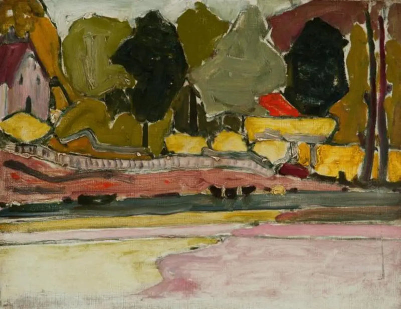 На берегу реки - Пит Мондриан