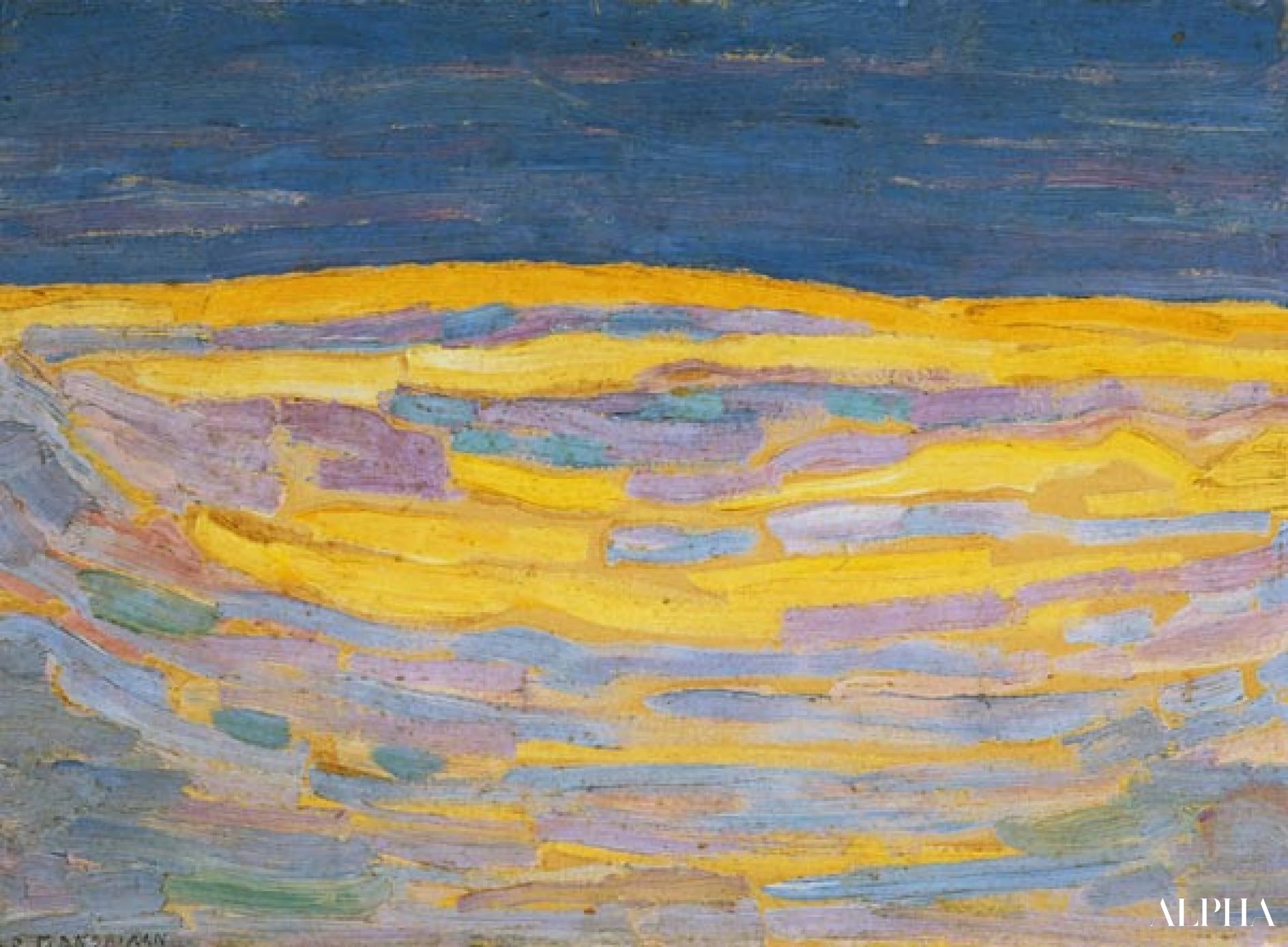 Aube - Mondrian - Reproductions de tableaux et peintures haut de gamme