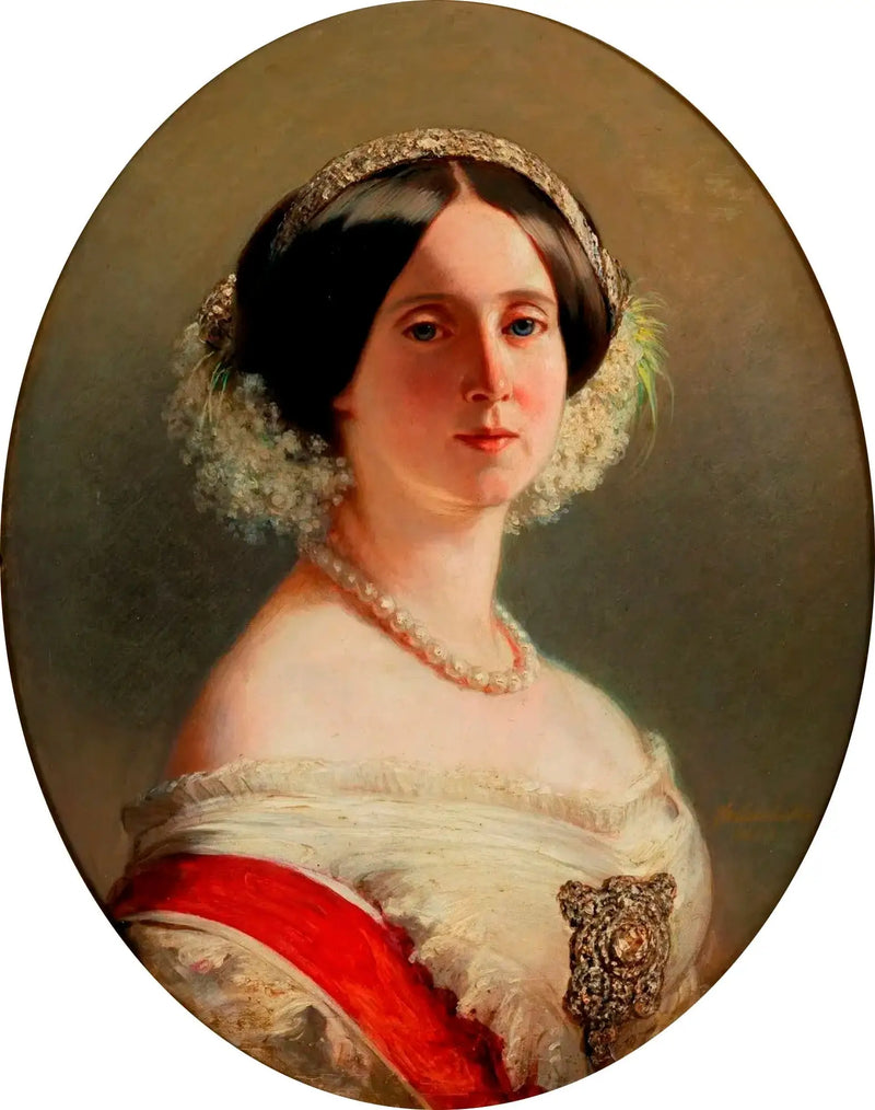 Августа Саксен-Веймар, королева Пруссии и немецкая императрица (1811-1890) - Франц Ксавер Винтерхальтер