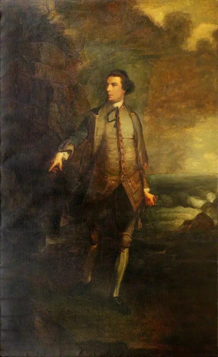 Август Кеппел, первый виконт Кеппел (1725–1786), адмирал Блю Флота - Джошуа Рейнольдс