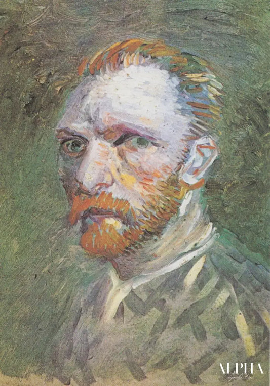 Autoportrait,1887 - Van Gogh - Reproductions de tableaux et peintures haut de gamme