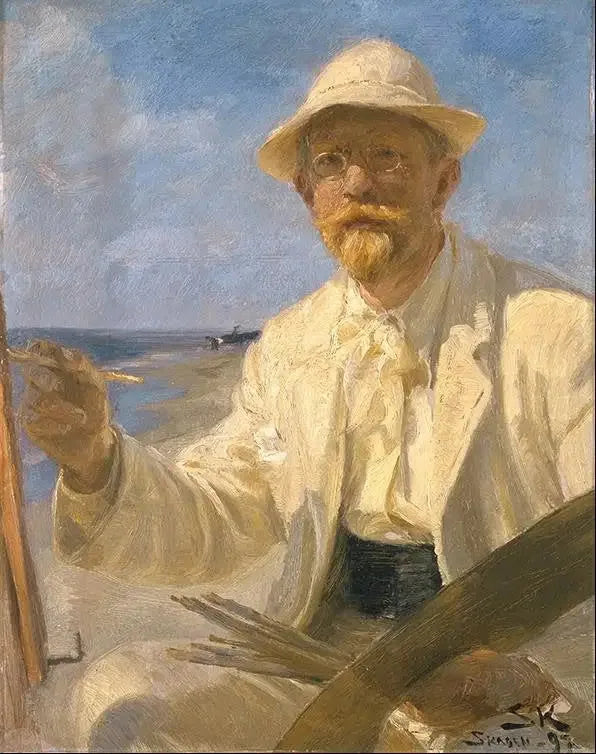 Автопортрет, 1897 - Педер Северин Крюер