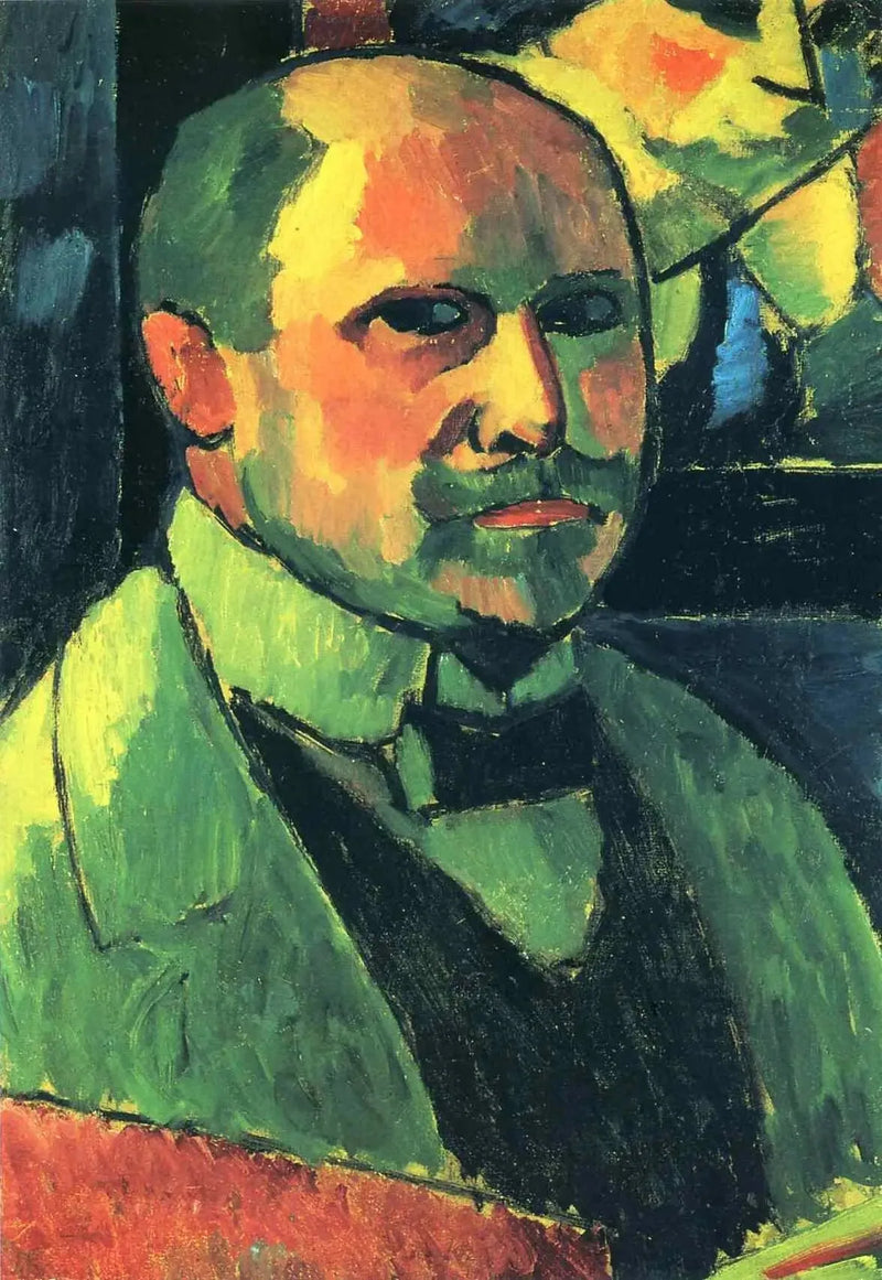 Автопортрет 1912 - Алексей фон Явленский