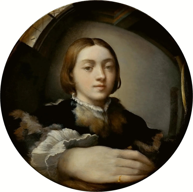 Автопортрет в выпуклом зеркале - Parmigianino