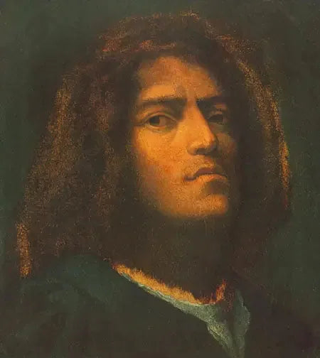 Autoportrait - Giorgione image 1 reproduction de peinture à l’huile