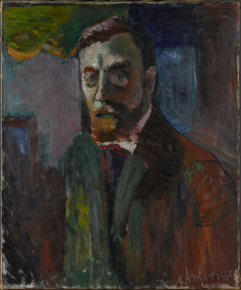 Reproduction du tableau « Autoportrait - Henri Matisse » par Alpha Reproduction en peinture à l’huile