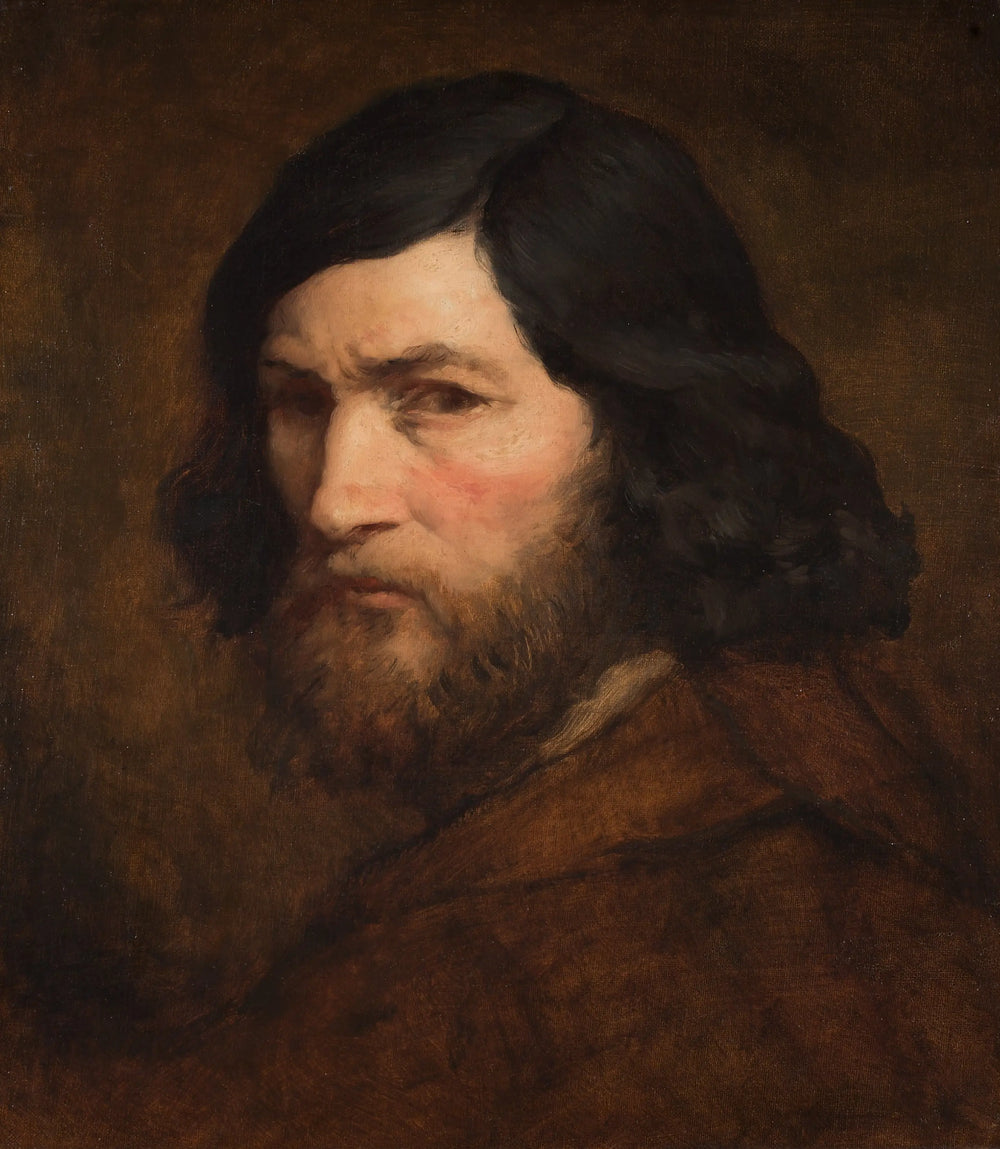 Autoportrait - Jean-François Millet - Alpha Reproduction