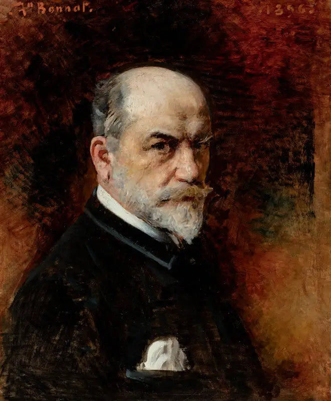 Autoportrait - Léon Bonnat - Alpha Reproduction