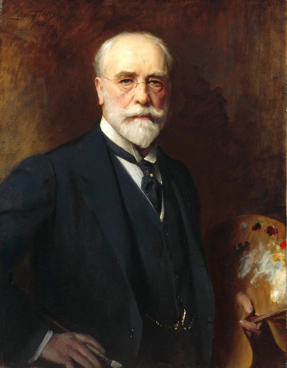 Autoportrait - Luke Fildes - Alpha Reproduction