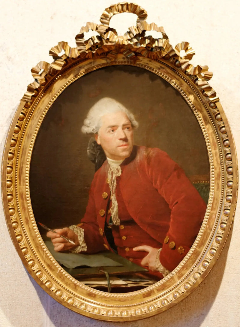 Автопортрет - Nicolas-Bernard Lépicié
