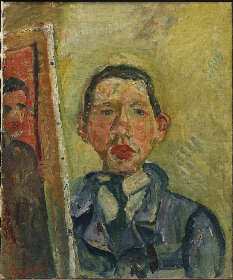 Автопортрет Чайм Сутин - Chaim Soutine