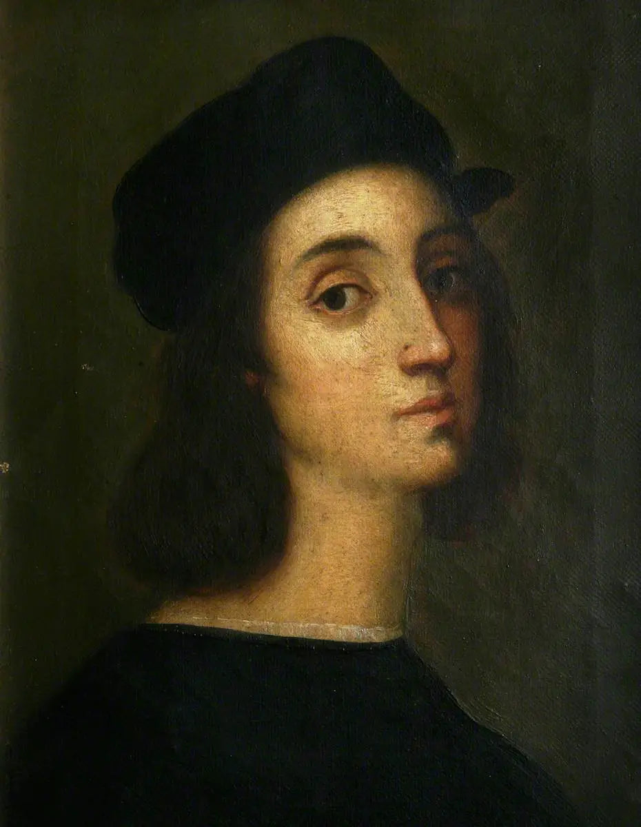 Reproduction du tableau « Autoportrait - Raphaël Sanzio » par Alpha Reproduction en peinture à l’huile