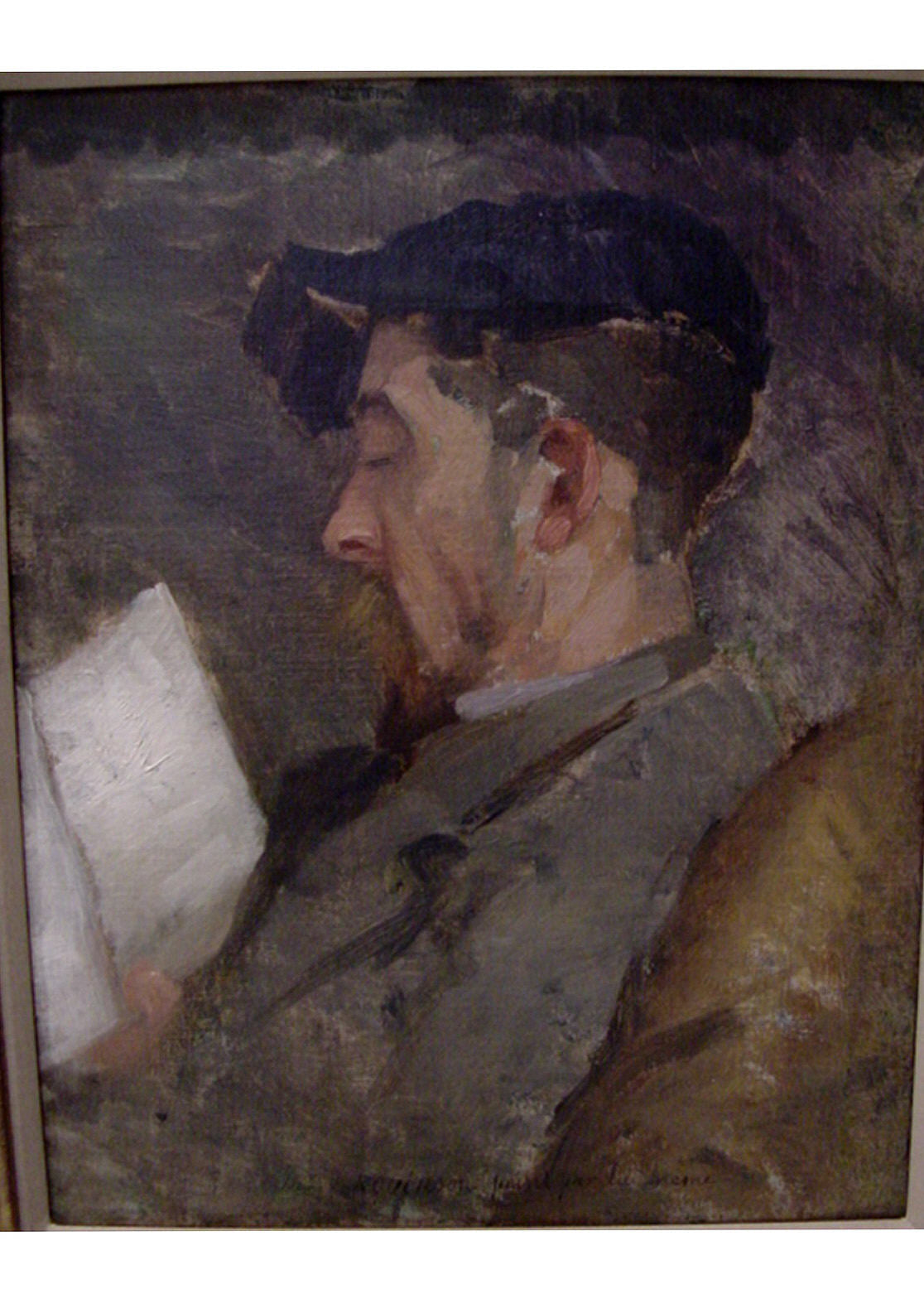 Autoportrait - Theodore Robinson - Alpha Reproduction