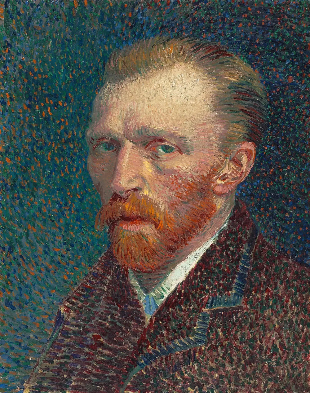 Autoportrait - Vincent van Gogh image 1 reproduction réalisée par Alpha Reproduction