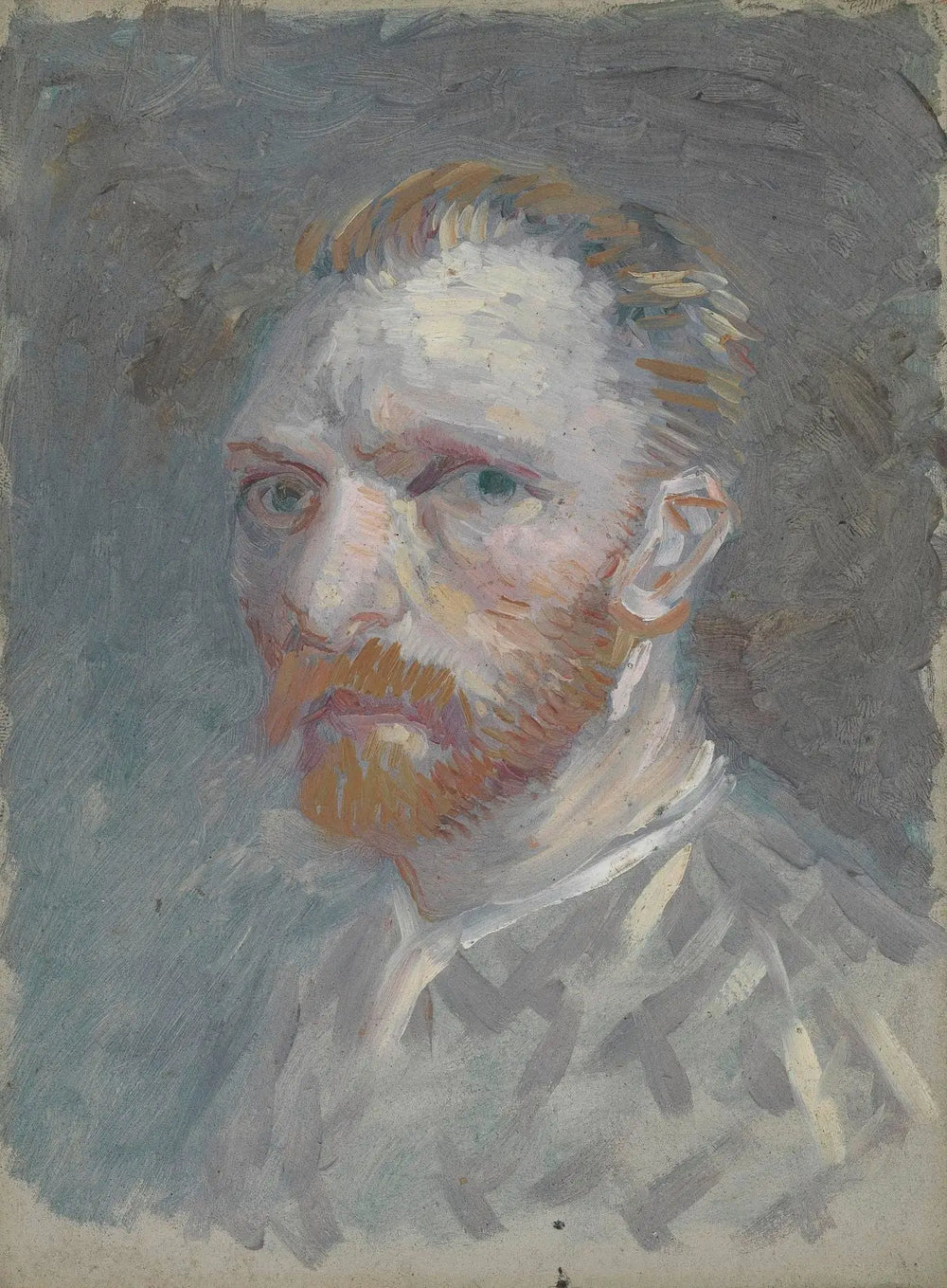 Reproduction du tableau « Autoportrait - Vincent van Gogh » par Alpha Reproduction en peinture à l’huile