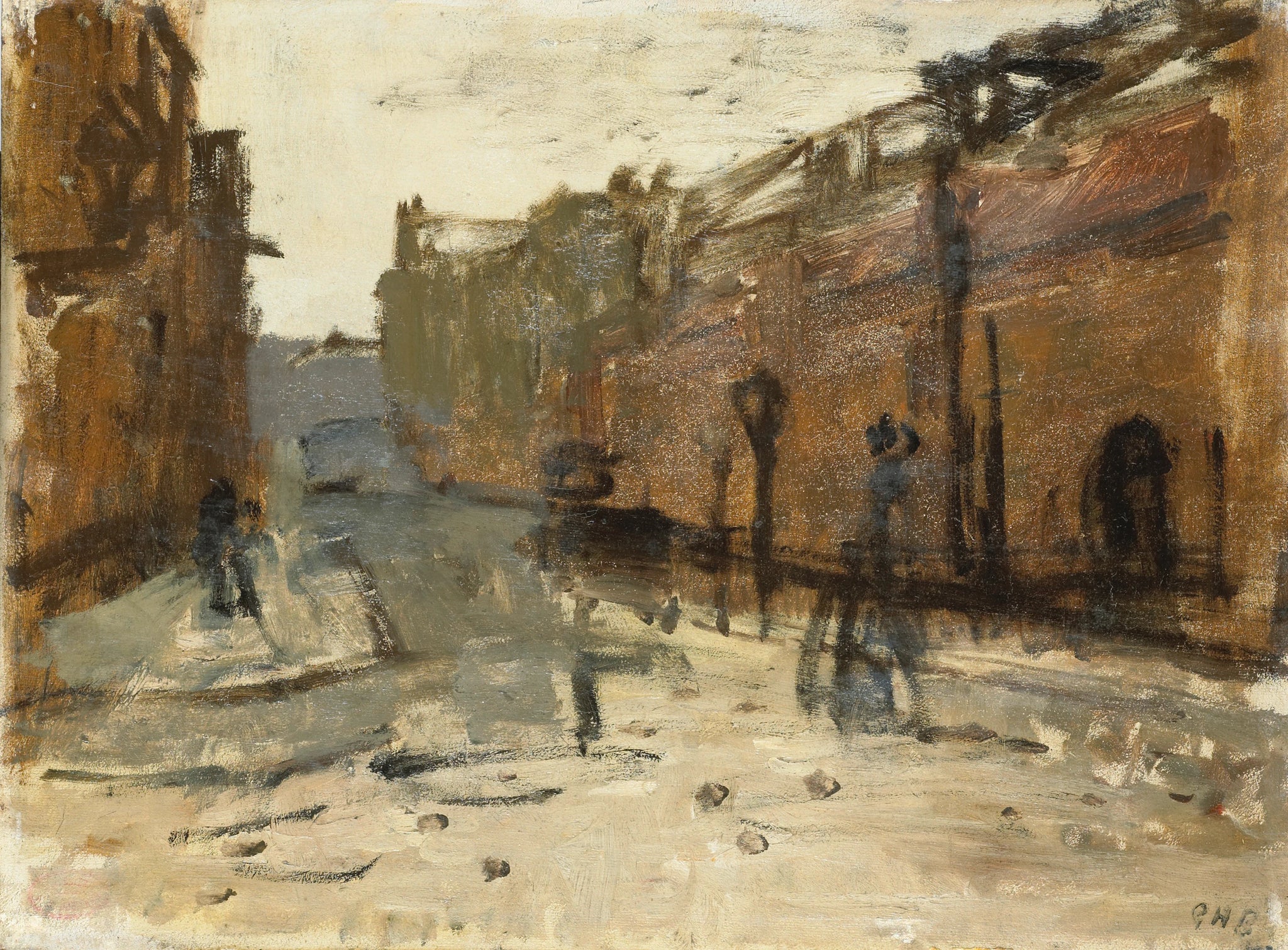 De Baan à Rotterdam - George Hendrik Breitner