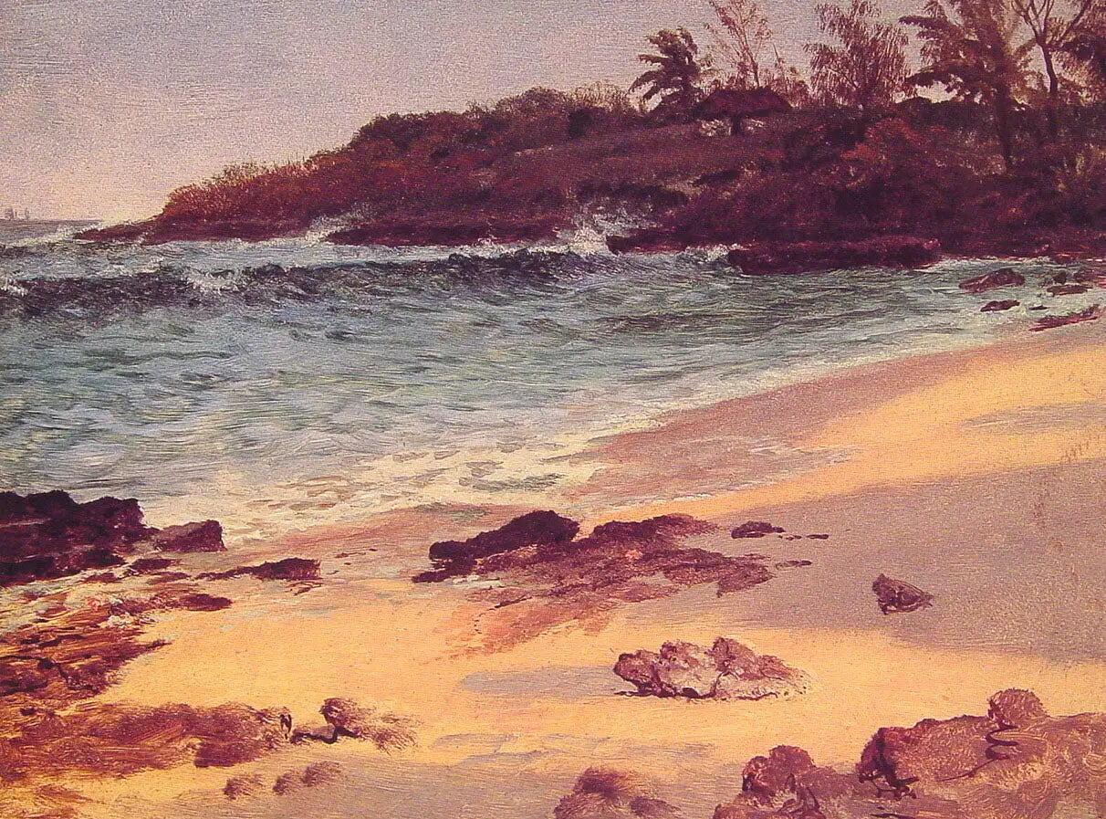 Baie des Bahamas - Albert Bierstadt - Alpha Reproduction
