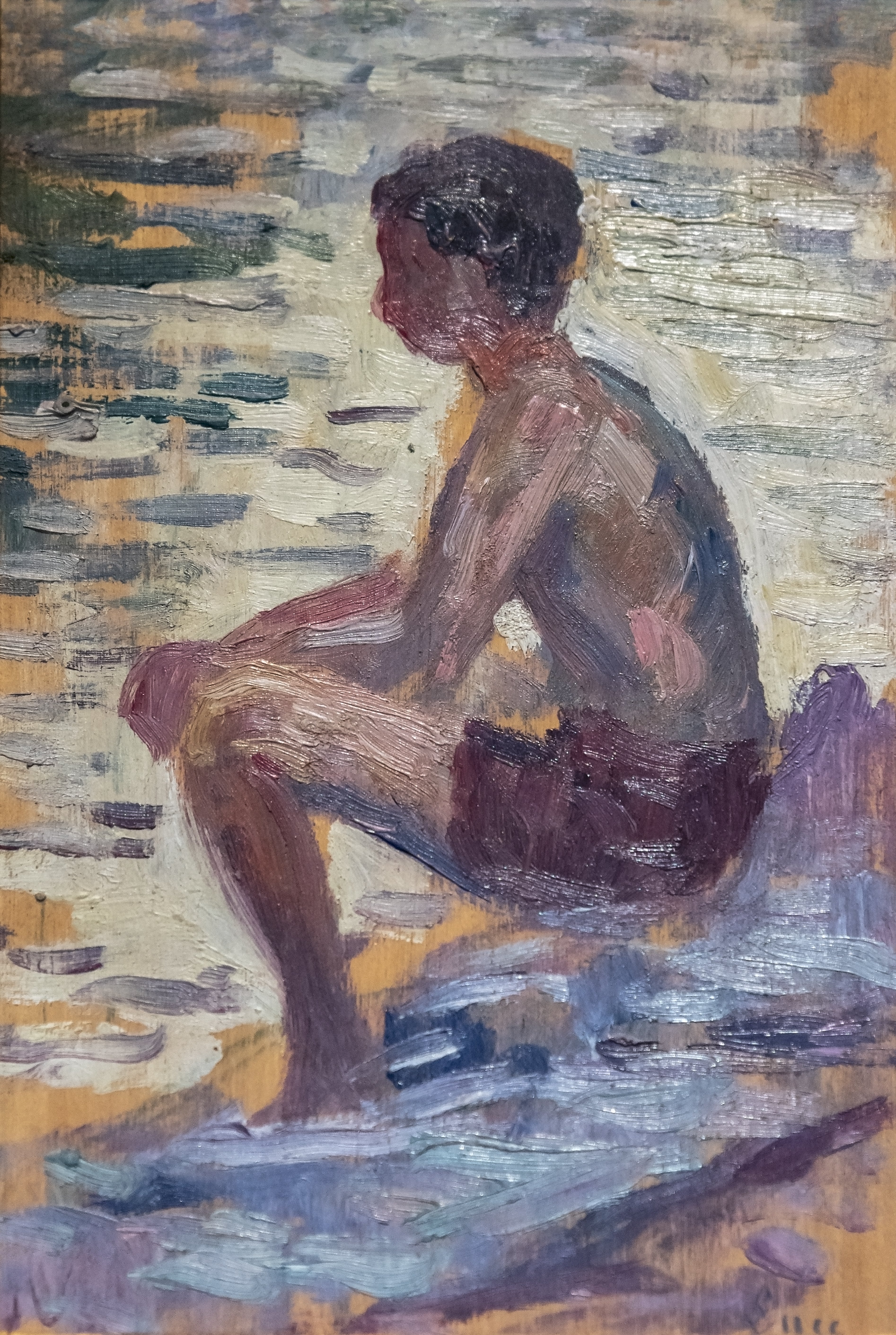 Baigneur - Maximilien Luce - Alpha Reproduction