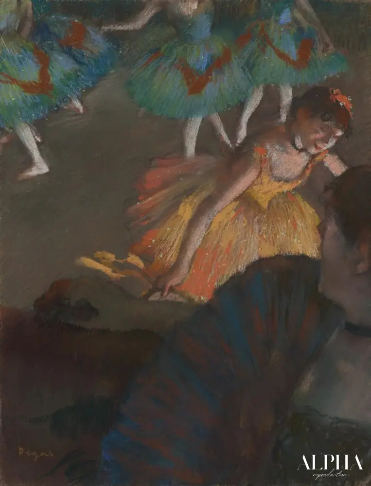 Ballet, vu d'une loge - Edgar Degas - Reproductions de tableaux et peintures haut de gamme