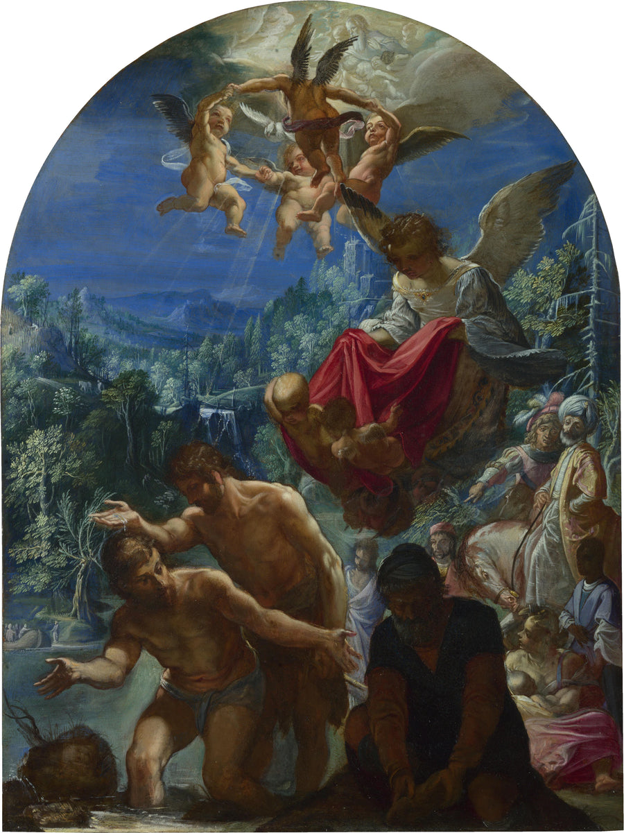 Le Baptême du Christ - Adam Elsheimer